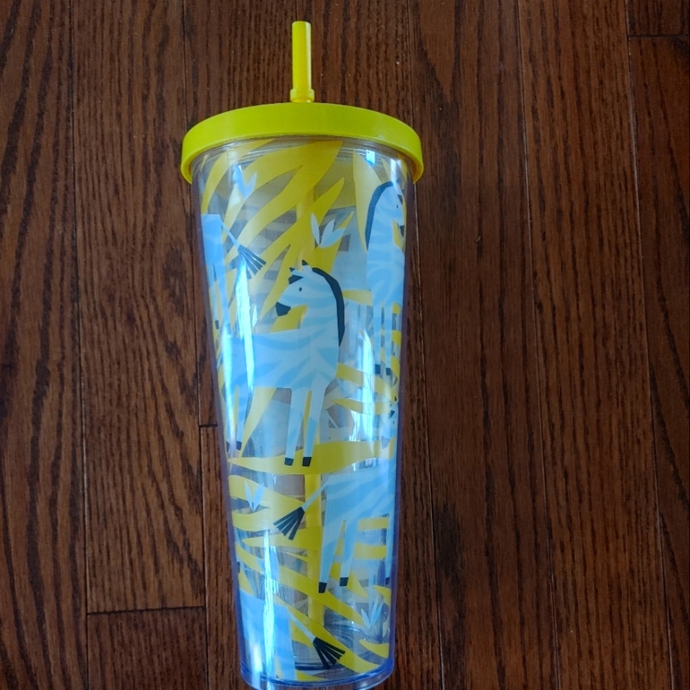 Rare Venti Zebra Starbucks Tumbler